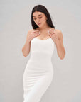 White skin dress