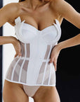 White corsets ‘Kiss’