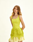 Lime Romantic Dress